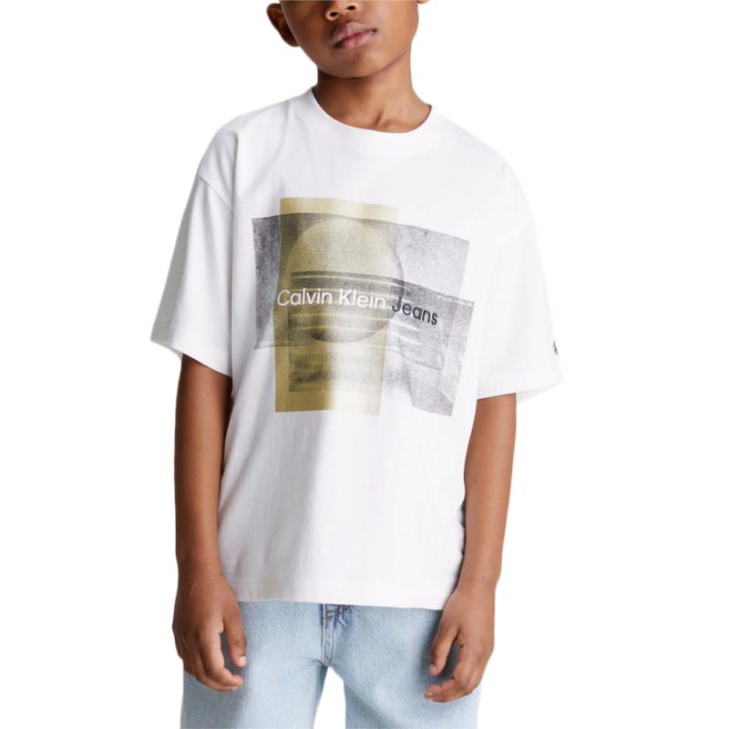 LAYERED GRAPHIC RELAXED FIT T-SHIRT BOYS CALVIN KLEIN