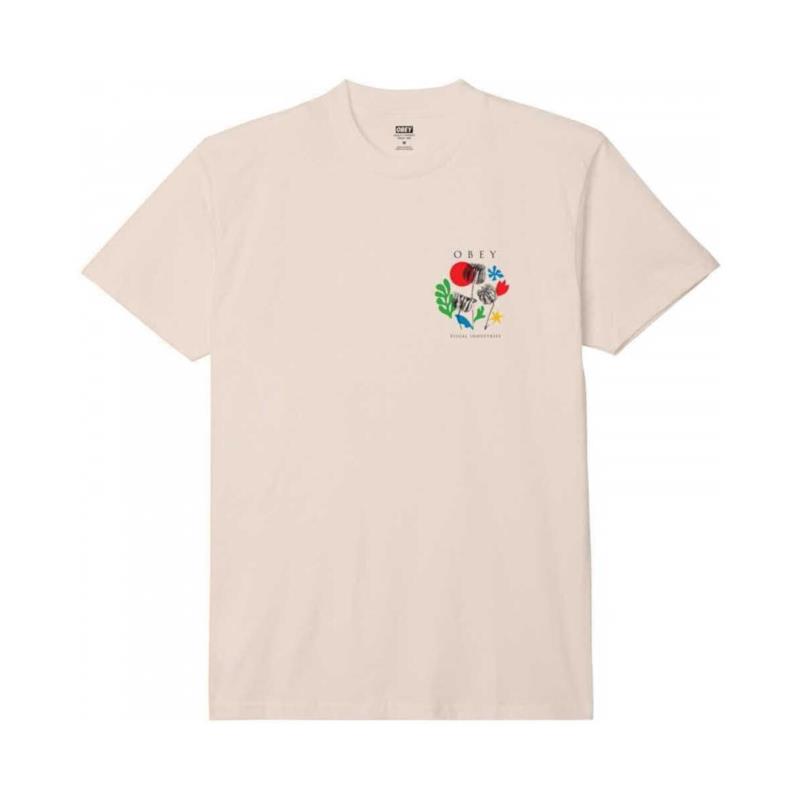 T-shirts & Polos Obey flowers papers scissors
