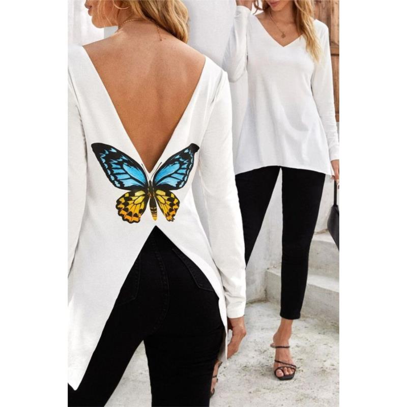 γυναικεία μπλούζα MOLINSA WHITE - 1
