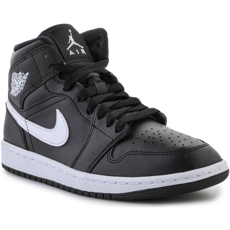 Παπούτσια του Μπάσκετ Nike Air Jordan 1 Mid Wmns "Black White" DV0991-001