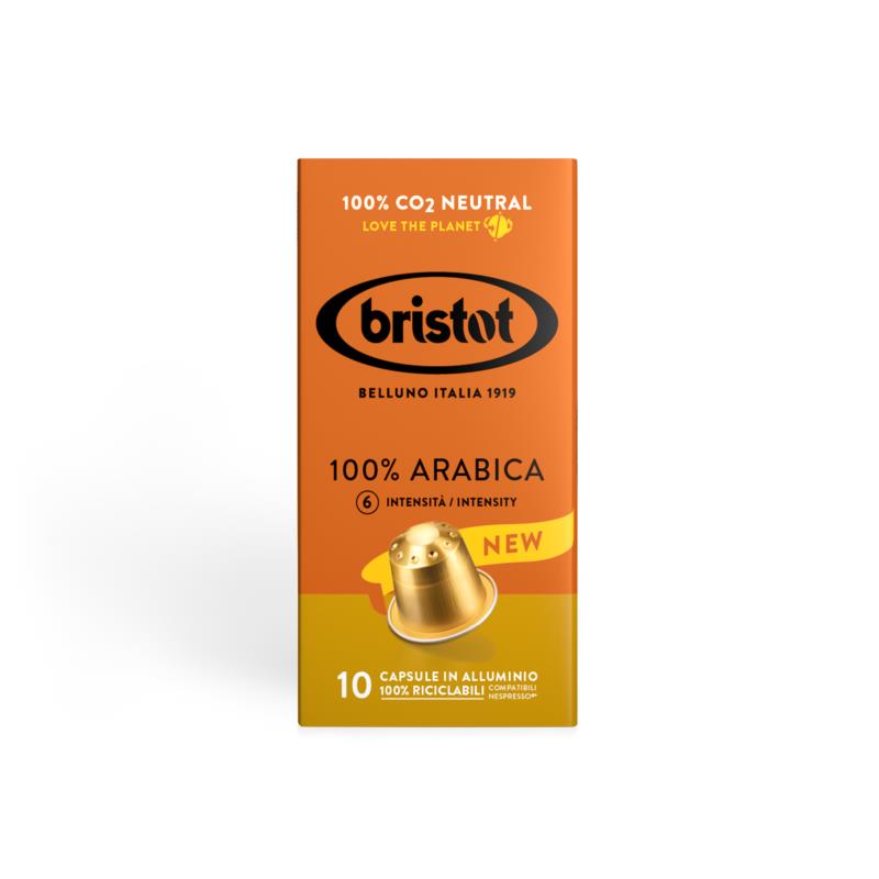 Κάψουλες espresso Arabica Bristot (10 τεμ)
