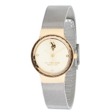 U.S. POLO Angelique - USP8260YG, Gold case with Stainless Steel Bracelet