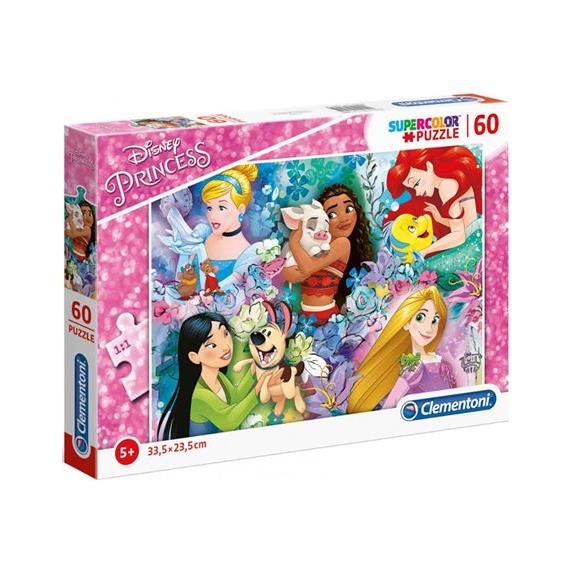 As Company Παζλ 60pcs Super Color Disney Princess Clementoni - 26995