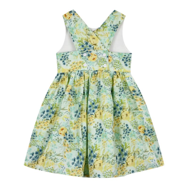 Energiers Παιδικό αμάνκο φόρεμα φλοράλ για κορίτσι ΠΟΛΥΧΡΩΜΟ 15-224301-7