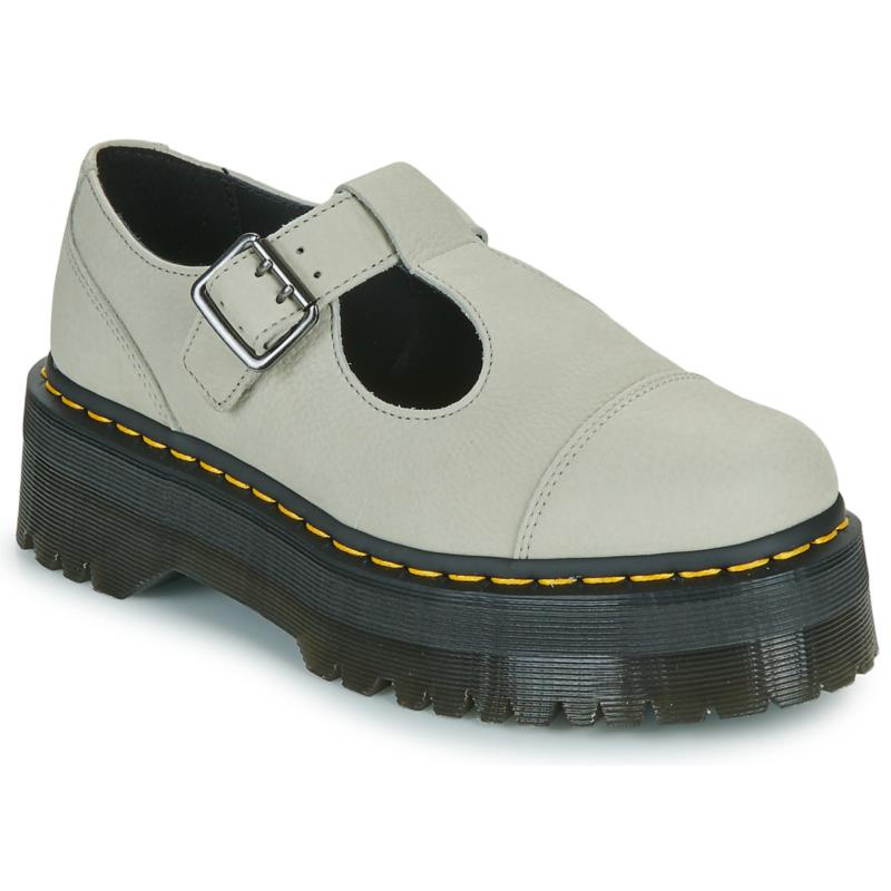 Derbies Dr. Martens Bethan Smoked Mint Tumbled Nubuck