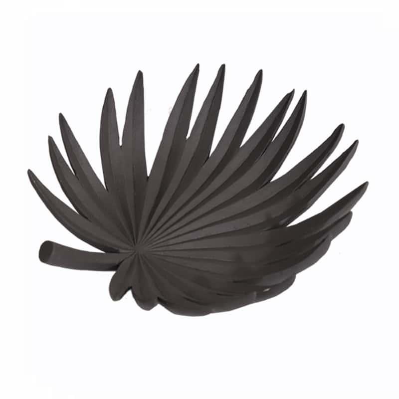 Διακοσμητική Πιατέλα Κεραμική Μαύρη Art Et Lumiere 39x35,5x11εκ. 25033 (Υλικό: Κεραμικό, Χρώμα: Μαύρο) - Art Et Lumiere - lumiere_25033