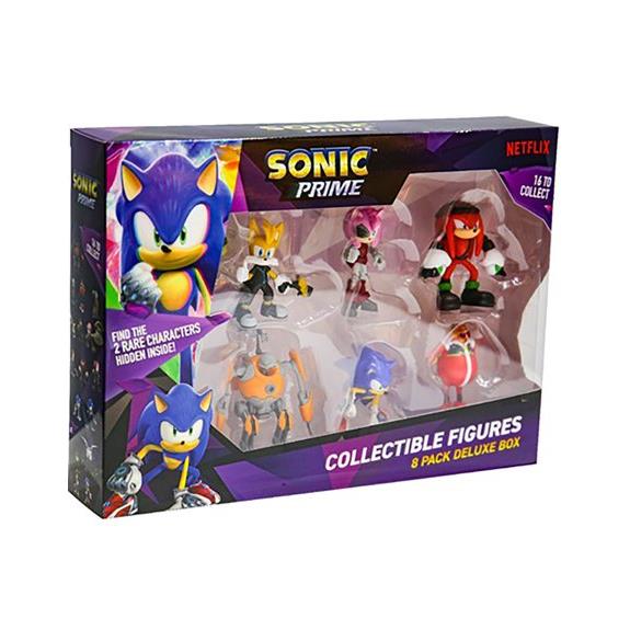 P.M.I. Toys Συλλεκτικές Φιγούρες Sonic Prime 6.5cm - 8 Pack S1 - SON2070
