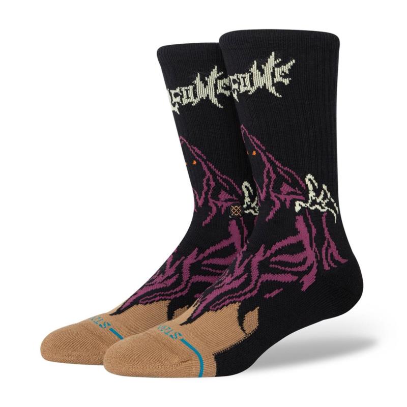 STANCE WELCOME SKELLY CREW A556A24WSC-BLK Μαύρο
