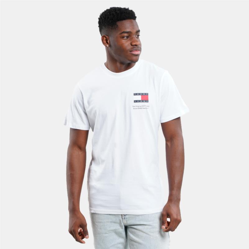 Tommy Jeans Slim Essential Flag Ανδρικό T-shirt (9000182826_1539)
