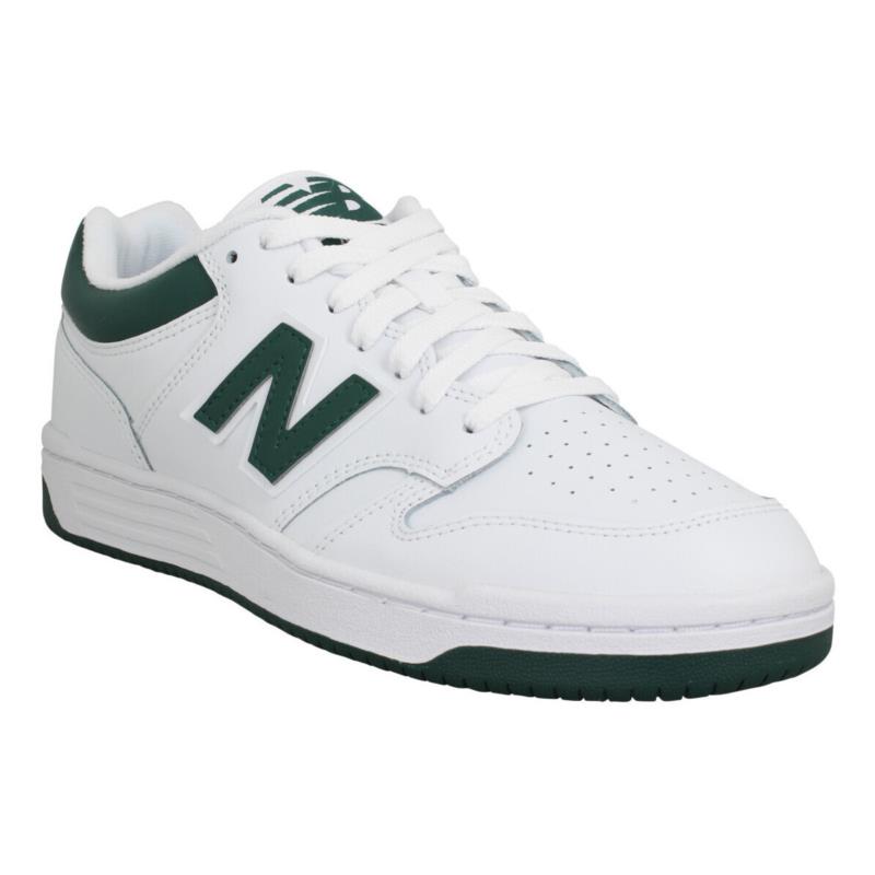 Sneakers New Balance 480 Cuir Homme White Green