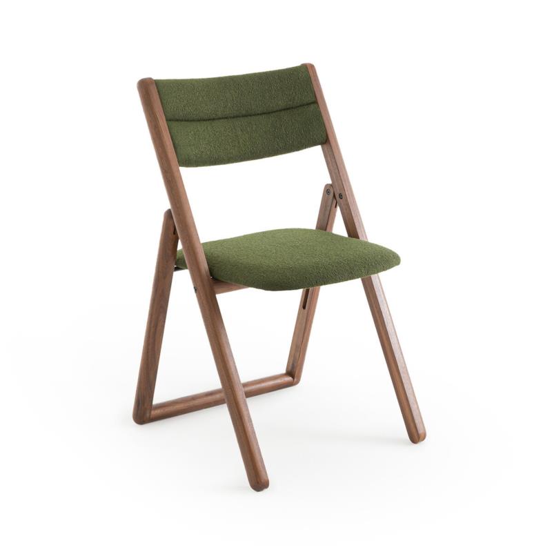 Πτυσσόμενη καρέκλα από ξύλο καρυδιάς