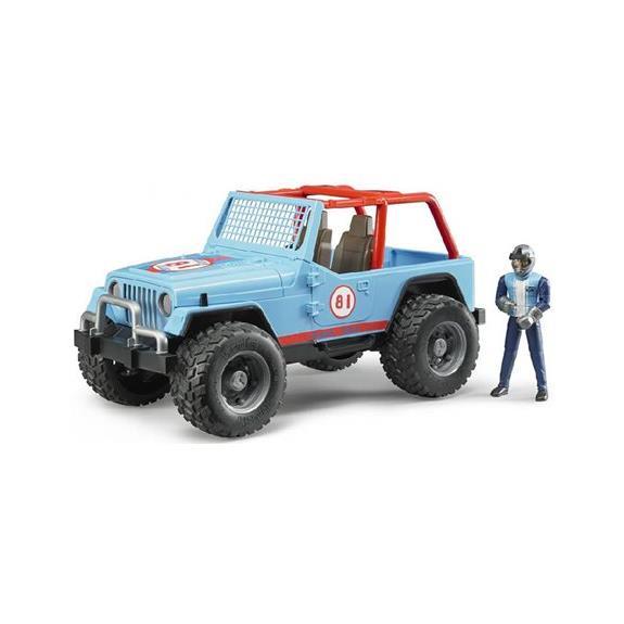 Αυτοκινητο Jeep Cross Μπλε Με Οδηγο | Bruder - BR002541