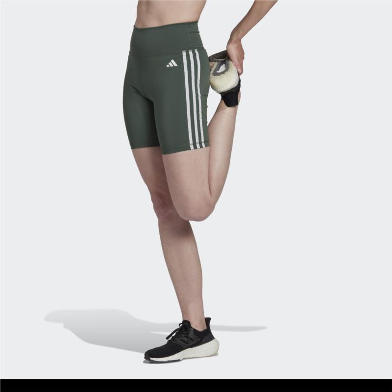 adidas Training Essentials 3-Stripes High-Waisted Short L (9000168329_65876)
