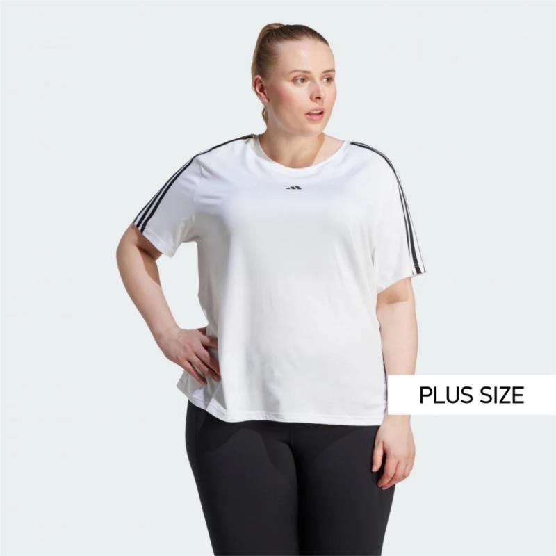 adidas Performance Aeroready Train Essentials 3-Stripes Γυναικείο Plus Size T-shirt (9000174820_41996)