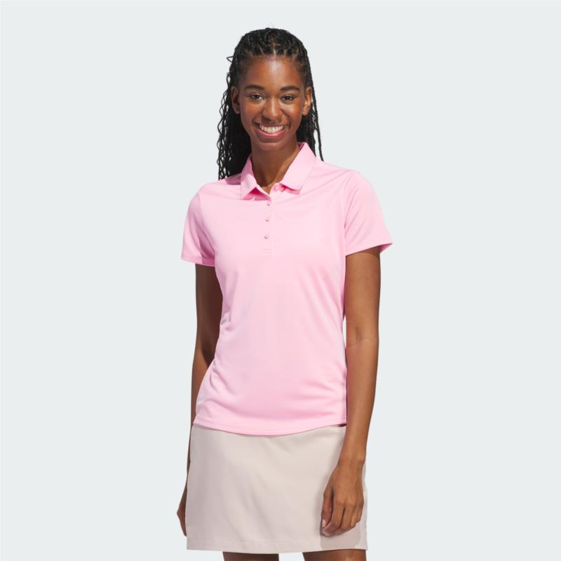 adidas Women'S Solid Performance Short Sleeve Polo Shirt (9000183541_6800)