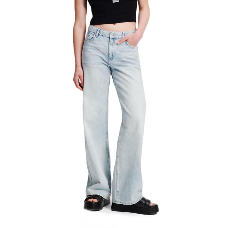 MID RISE RELAXED FIT JEANS WOMEN KARL LAGERFELD