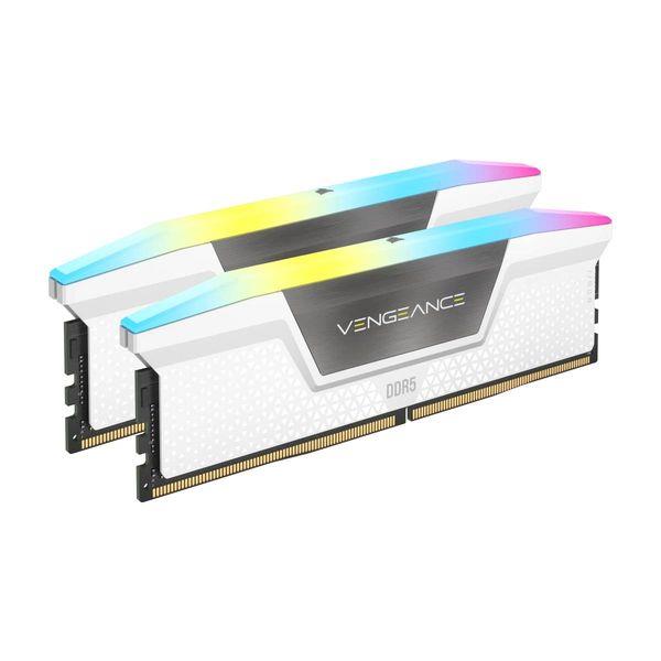 Corsair DDR5 2 x 16 GB 6000 CL40 VEN RGB White Μνήμη RAM