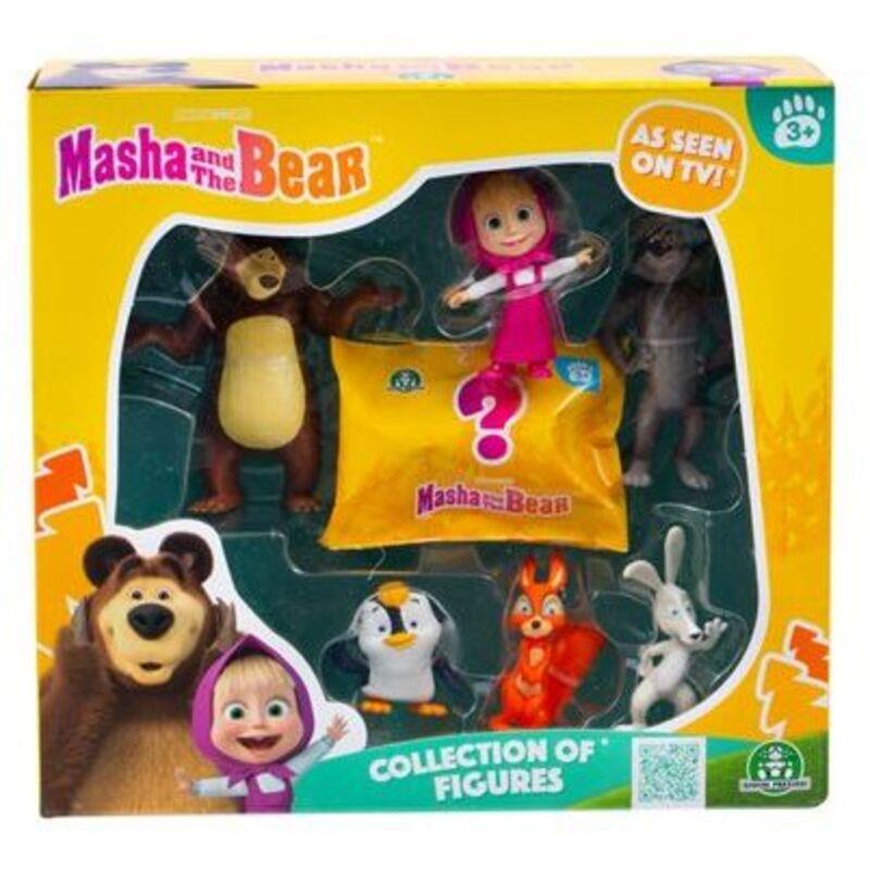 Masha & The Bear 6 Φιγούρες+1 Αποκλειστική (MHA23000)