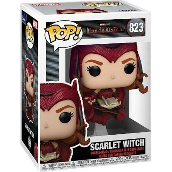 Marvel: WandaVision - Scarlet Witch 823 Bobble-Head | Funko Pop! - UND54323