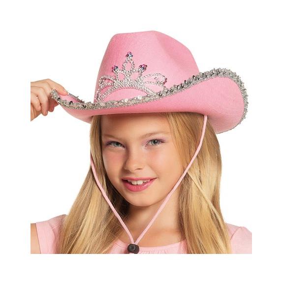 Boland Αποκριάτικο Παιδικό Τσόχινο Καπέλο Ροζ - 304104