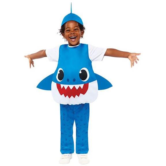 Fun Fashion Αποκριατικη Παιδικη Στολη Baby Shark Blue Daddy Για 4 Ετών - 9913326