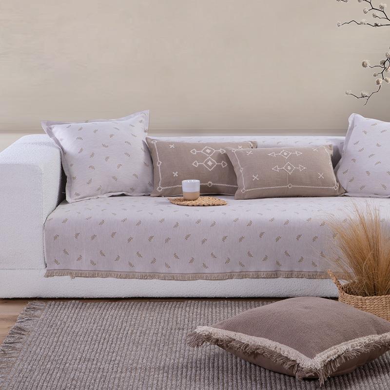 Ριχτάρι Τριθέσιου 170X300 Nef Nef Amaranta Beige (170x300)