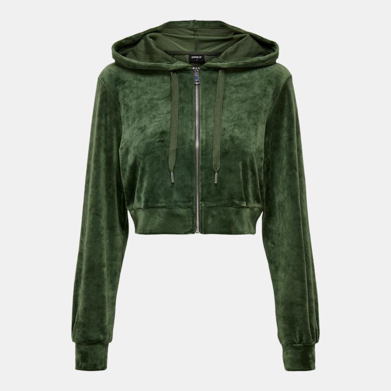 ONLY Onlrebel L/S Cropped Zip Hood Swt (9000156511_38800)