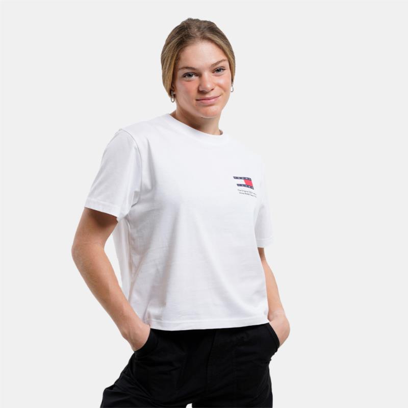 Tommy Jeans Boxy Graphic Flag Γυναικείο T-shirt (9000175239_1539)