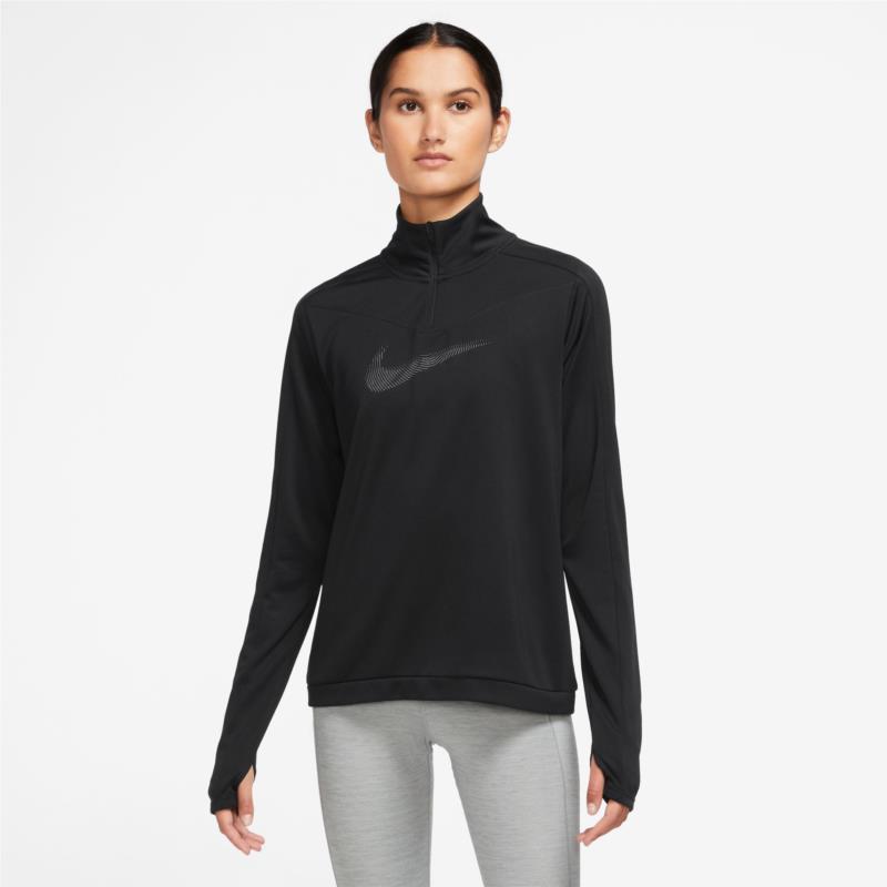 Nike Dri-FIT Swoosh Γυναικεία Μπλούζα με Μακρύ Μανίκι (9000151707_8602)