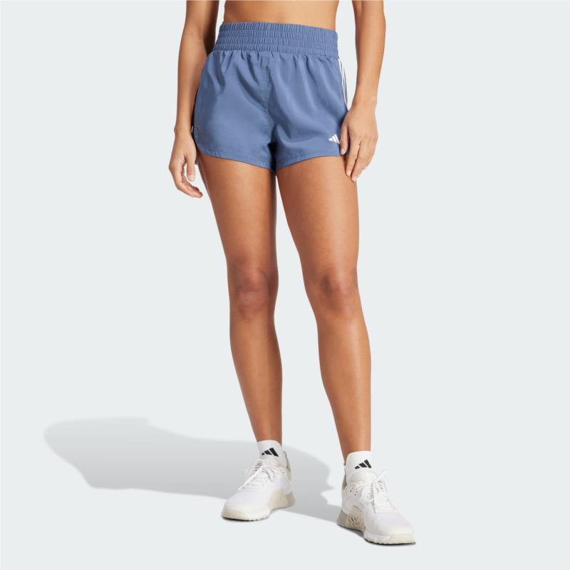adidas Pacer Training 3-Stripes Woven High-Rise Shorts (9000181720_76135)