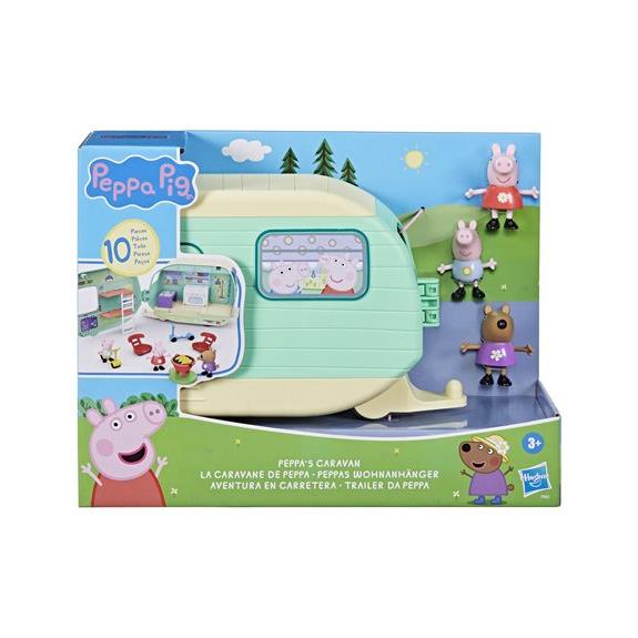 Hasbro Λαμπαδα Peppa Pig - Peppa’s Caravan - F8863