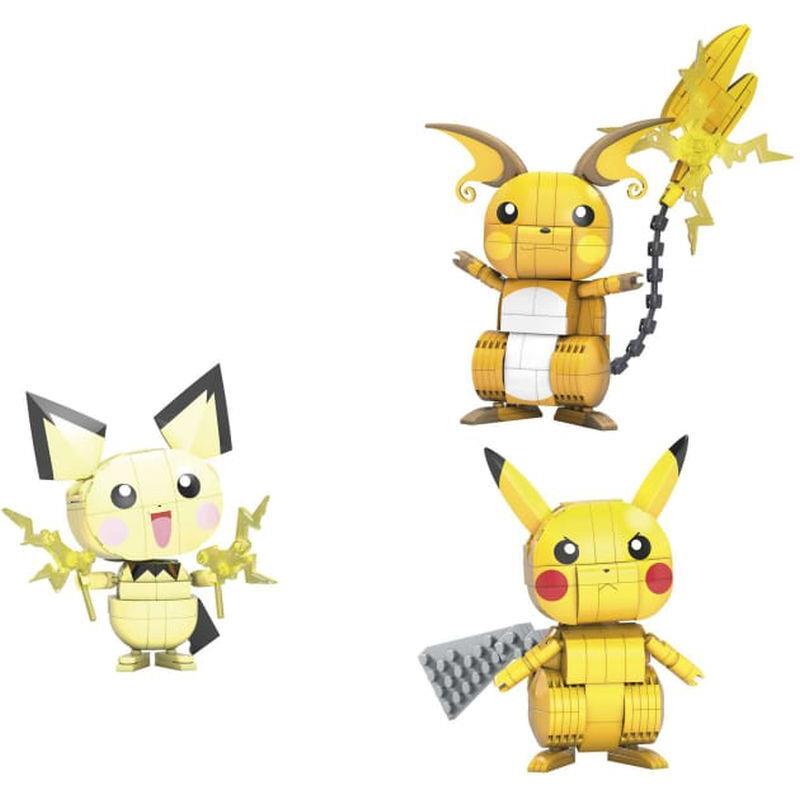 F.P. Mega Bloks Pokemon-Pikachu Evolution Trio (GYH06)