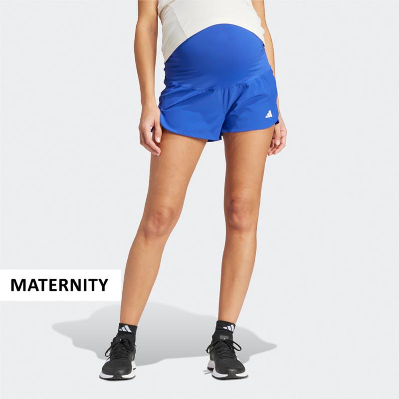 adidas Pacer Woven Stretch Training Maternity Shorts (9000178030_76122)