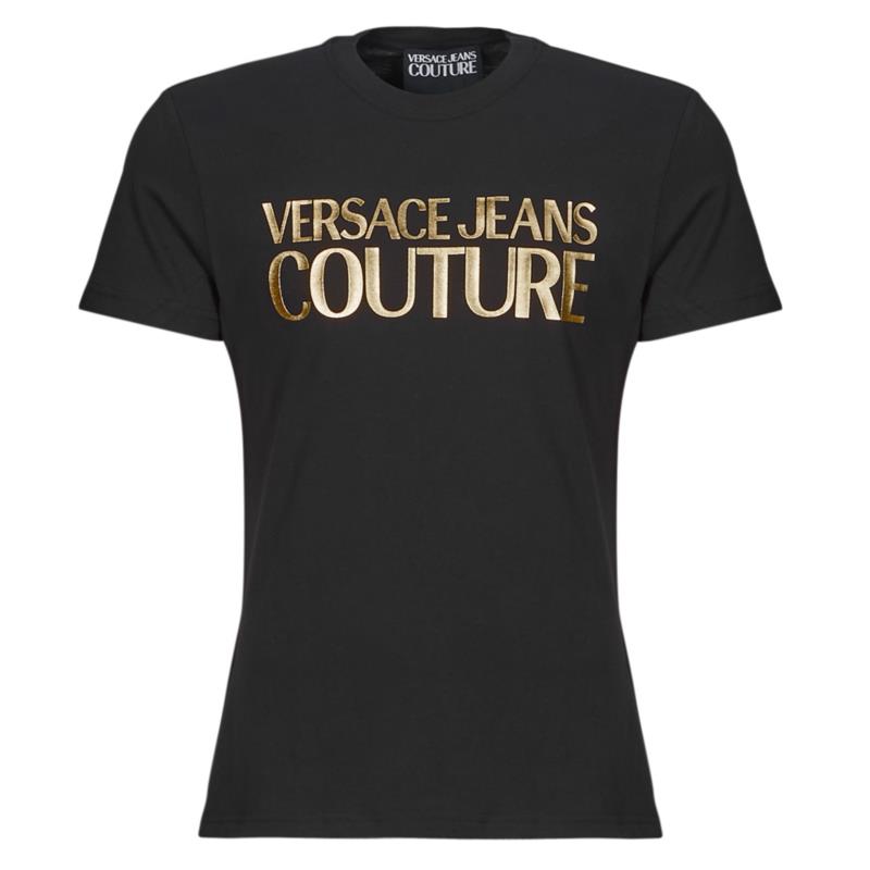T-shirt με κοντά μανίκια Versace Jeans Couture 76GAHT00