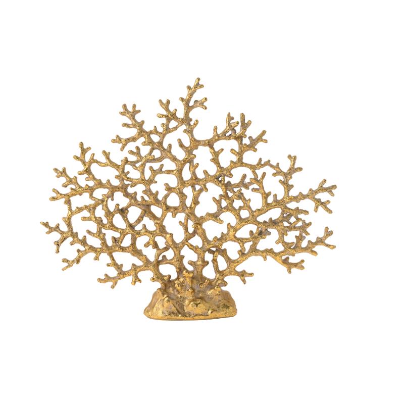 Zen Collection Διακοσμητικό Δέντρο Resin Χρυσό 43x6.7x34.3cm 49536