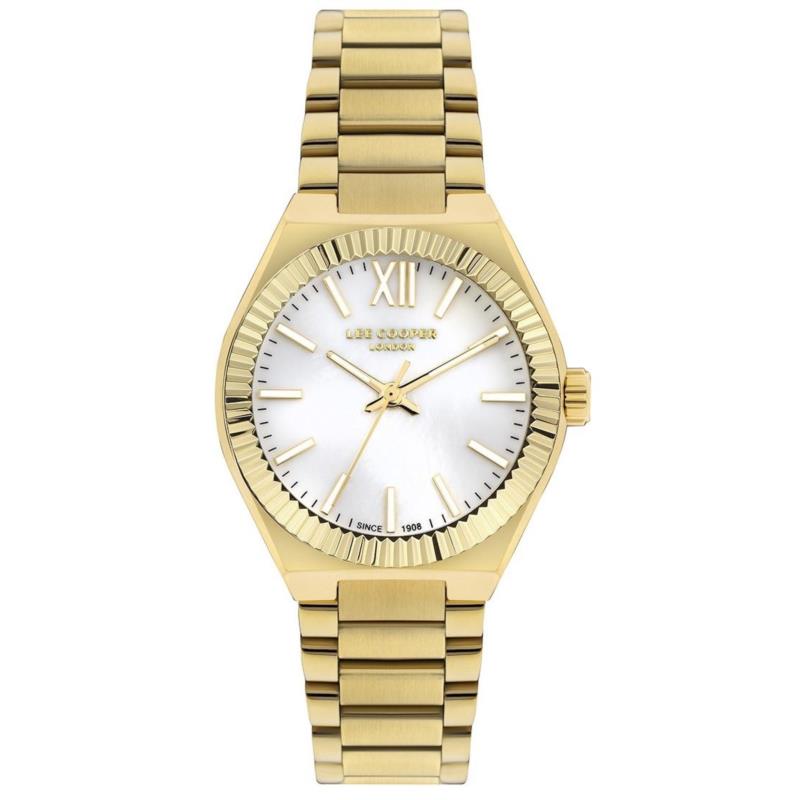 LEE COOPER Ladies - LC07970.120, Gold case with Stainless Steel Bracelet