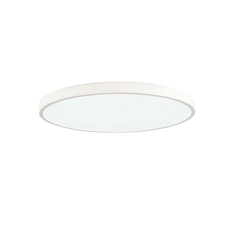 InLight Πλαφονιέρα Οροφής LED 32W 3CCT από Λευκό Μέταλλο και Ακρυλικό Φ40x5cm (42035-C-White )