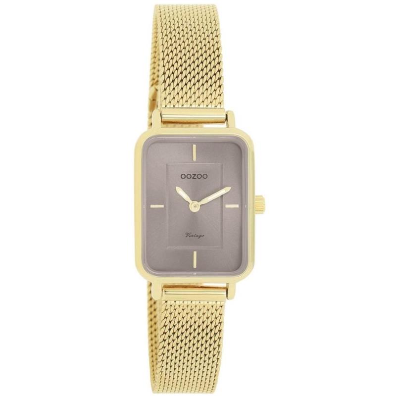 OOZOO Vintage - C20353, Gold case with Metal Bracelet