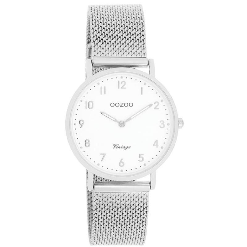 OOZOO Vintage - C20345, Silver case with Metal Bracelet