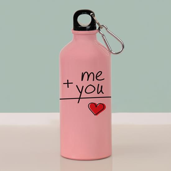 Me + You - Ποδηλατικό Μπουκάλι 600 ml Ροζ