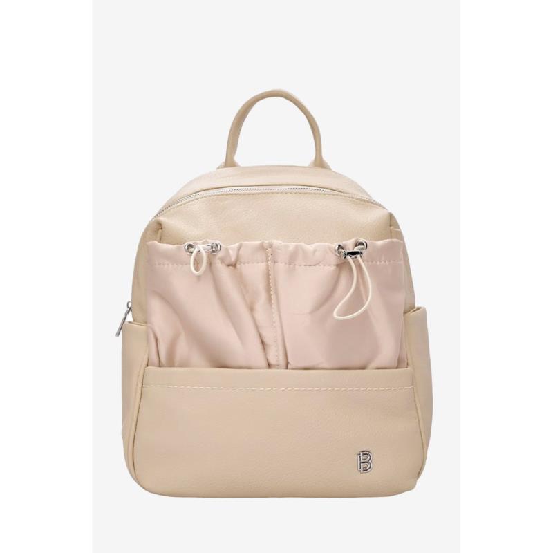 Backpack Μονόχρωμη 022487 ΜΠΕΖ