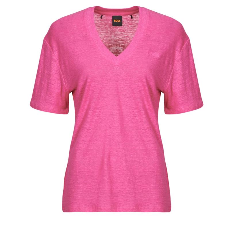 T-shirt με κοντά μανίκια BOSS C_Ela