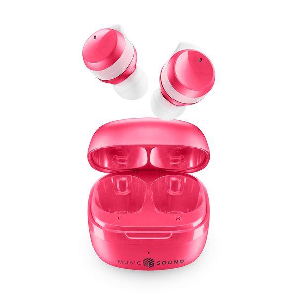 Cellular Line Flow True Wireless Pink Ακουστικά Earbuds