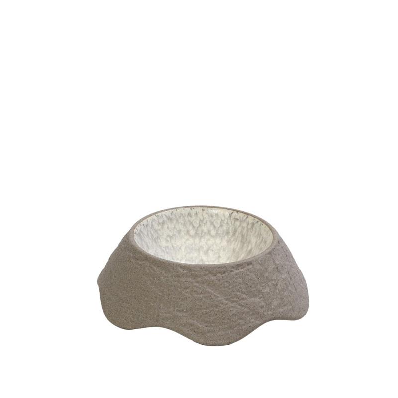 Μπωλ Βραχάκι ''SPIRIT'' Stoneware Μπεζ Φ12.5x3.5cm NIC709K6 Espiel