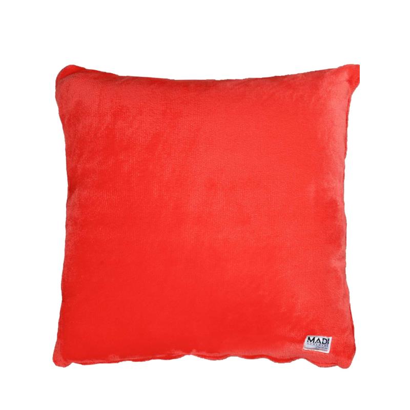 Διακοσμητικό Μαξιλάρι BASIS RED MADI Homeware Διακοσμητική μαξιλαροθήκη: 45 x 45 εκ.