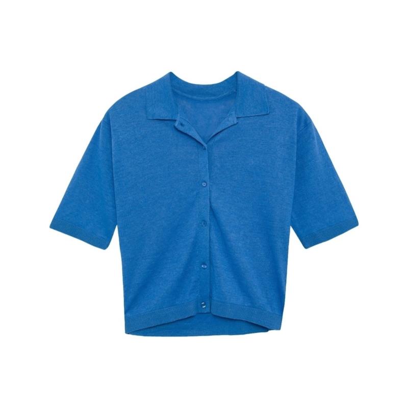 Μπλούζα Ecoalf Juniperalf Shirt - French Blue