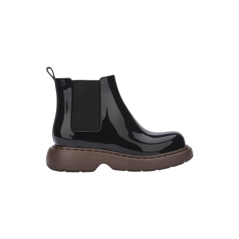 Μπότες Melissa Botas Step Boot - Black/Bronze