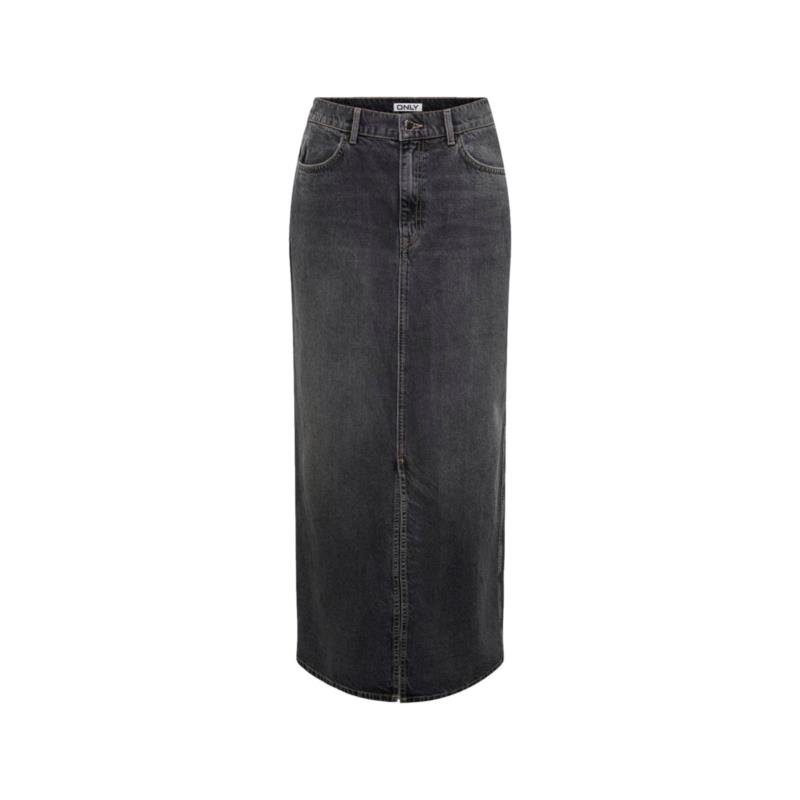 Κοντές Φούστες Only Noos Cilla Long Skirt - Washed Black