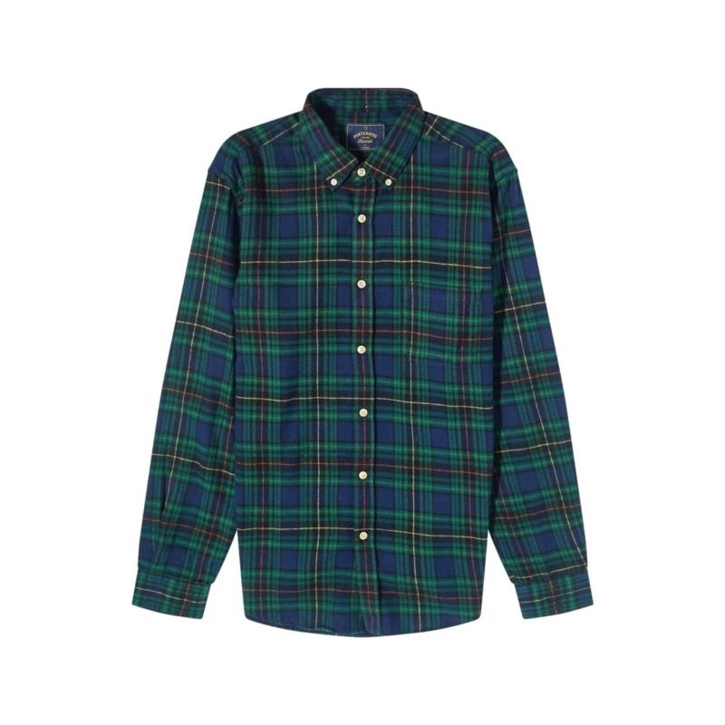 Πουκάμισο με μακριά μανίκια Portuguese Flannel Orts Shirt - Checks