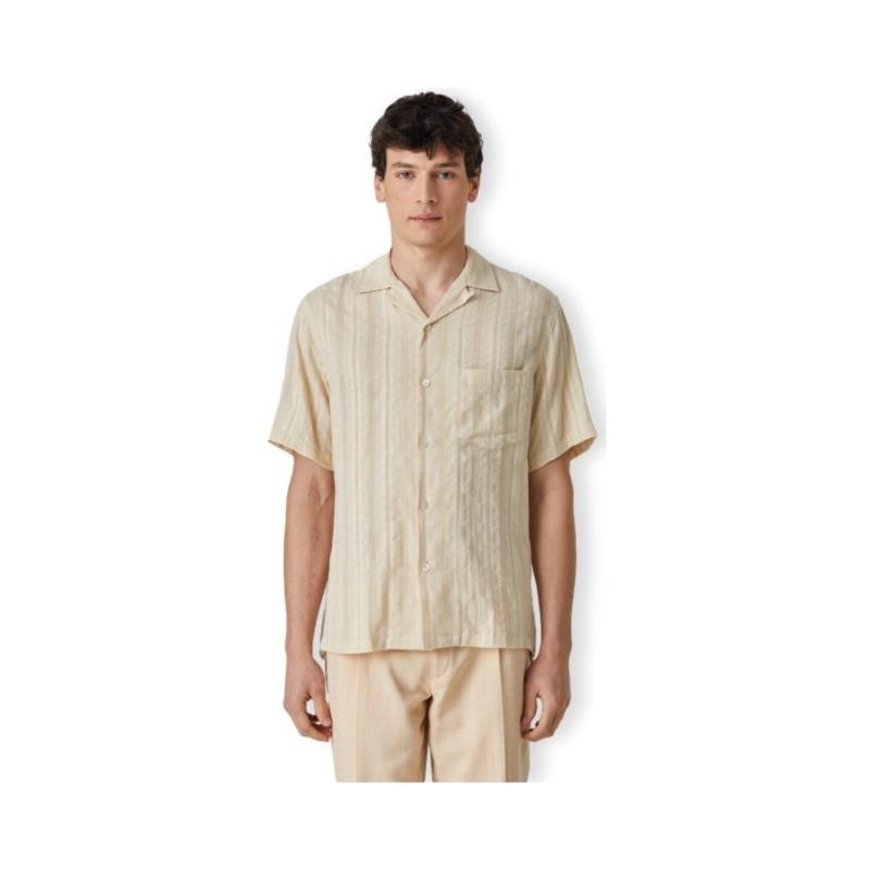 Πουκάμισο με μακριά μανίκια Portuguese Flannel Almada Shirt - Ecru